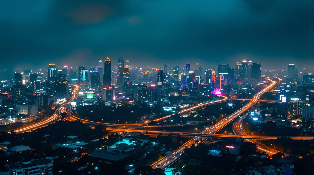 雅加达午夜 - 印尼动作电影 雅加达午夜 剧情背景图