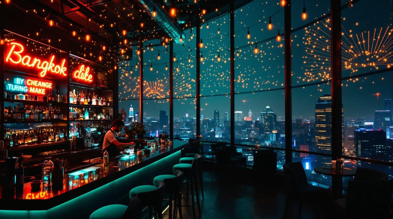 曼谷夜店 剧情背景图